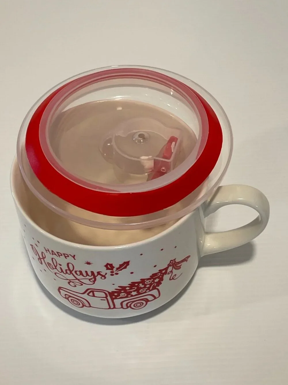 Ceramic soup mug